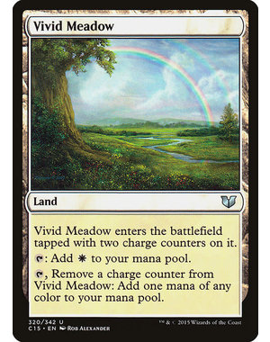 Magic: The Gathering Vivid Meadow (320) Lightly Played