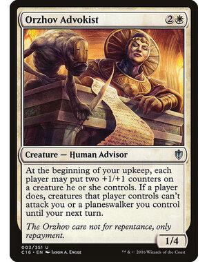 Magic: The Gathering Orzhov Advokist (003) Lightly Played