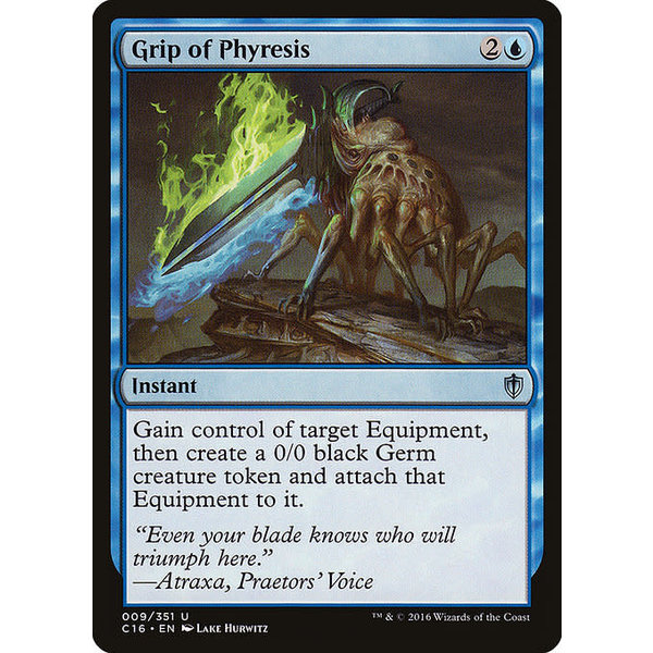 Magic: The Gathering Grip of Phyresis (009) Lightly Played