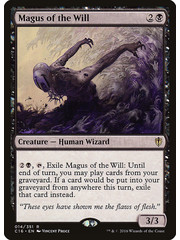 Magic: The Gathering Magus of the Will (014) Lightly Played
