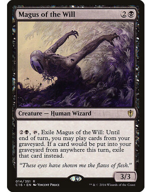Magic: The Gathering Magus of the Will (014) Moderately Played