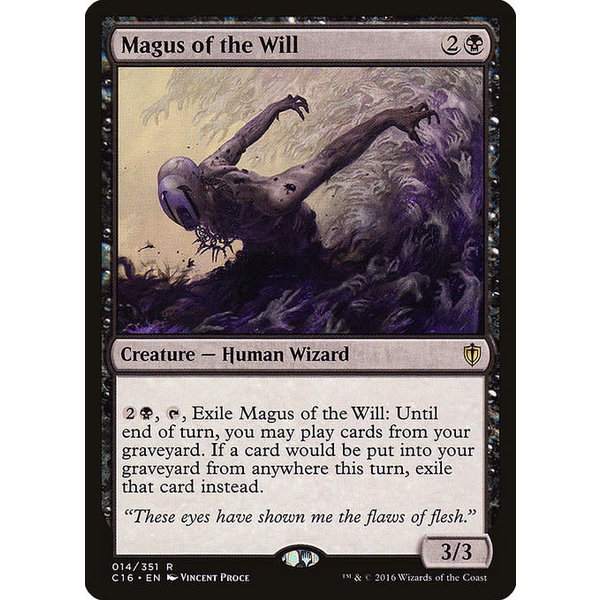 Magic: The Gathering Magus of the Will (014) Moderately Played