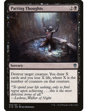 Magic: The Gathering Parting Thoughts (015) Lightly Played