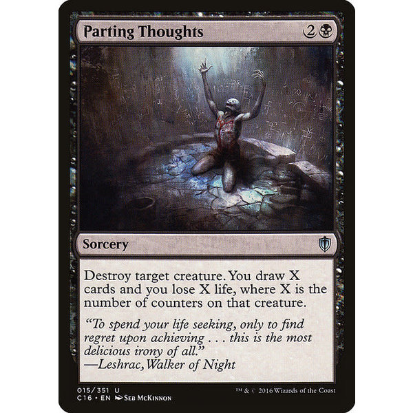 Magic: The Gathering Parting Thoughts (015) Lightly Played