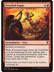 Magic: The Gathering Frenzied Fugue (018) Lightly Played