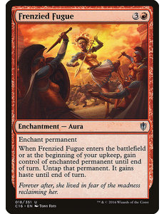 Magic: The Gathering Frenzied Fugue (018) Lightly Played