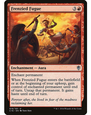 Magic: The Gathering Frenzied Fugue (018) Lightly Played