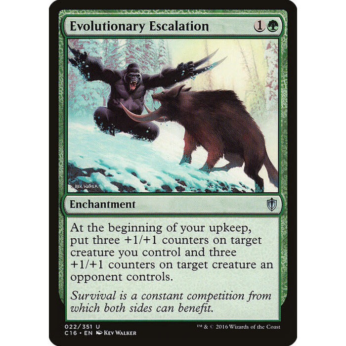 Magic: The Gathering Evolutionary Escalation (022) Lightly Played