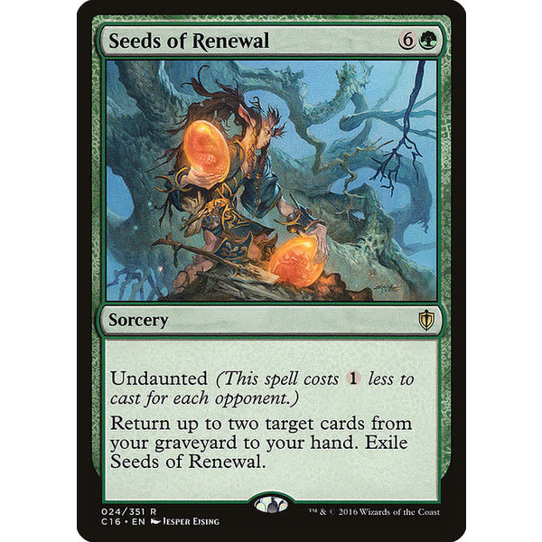 Magic: The Gathering Seeds of Renewal (024) Lightly Played