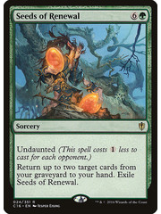 Magic: The Gathering Seeds of Renewal (024) Moderately Played