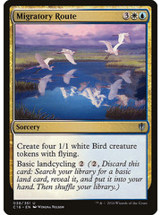 Magic: The Gathering Migratory Route (038) Moderately Played