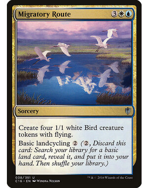 Magic: The Gathering Migratory Route (038) Moderately Played
