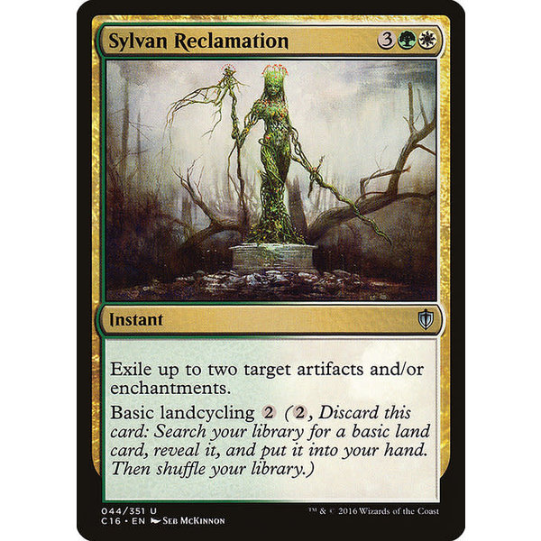 Magic: The Gathering Sylvan Reclamation (044) Lightly Played