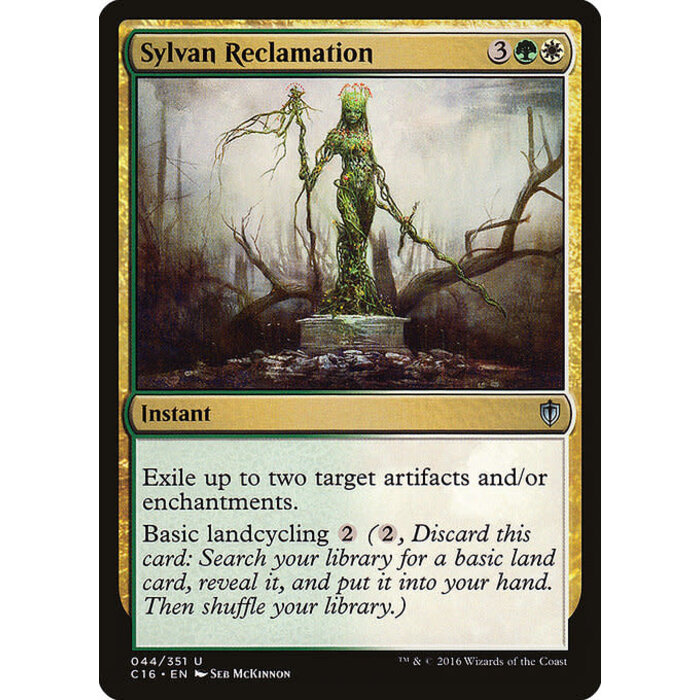 Magic: The Gathering Sylvan Reclamation (044) Lightly Played