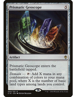 Magic: The Gathering Prismatic Geoscope (055) Lightly Played