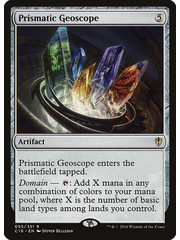 Magic: The Gathering Prismatic Geoscope (055) Moderately Played