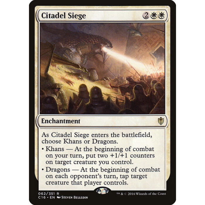 Magic: The Gathering Citadel Siege (062) Lightly Played