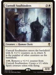 Magic: The Gathering Custodi Soulbinders (063) Lightly Played