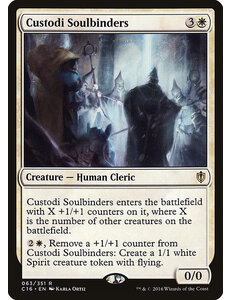 Magic: The Gathering Custodi Soulbinders (063) Lightly Played