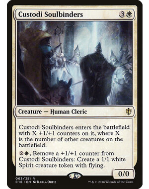 Magic: The Gathering Custodi Soulbinders (063) Lightly Played