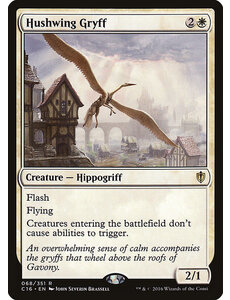 Magic: The Gathering Hushwing Gryff (068) Moderately Played