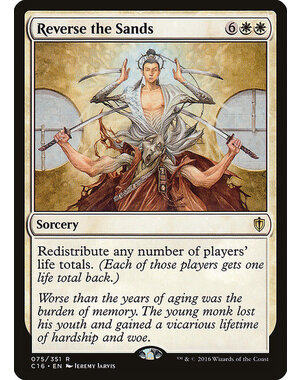Magic: The Gathering Reverse the Sands (075) Lightly Played