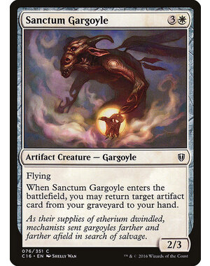 Magic: The Gathering Sanctum Gargoyle (076) Lightly Played