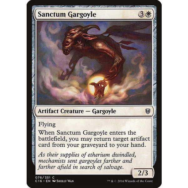 Magic: The Gathering Sanctum Gargoyle (076) Lightly Played