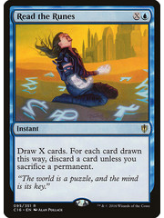 Magic: The Gathering Read the Runes (095) Lightly Played