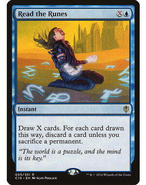 Magic: The Gathering Read the Runes (095) Lightly Played