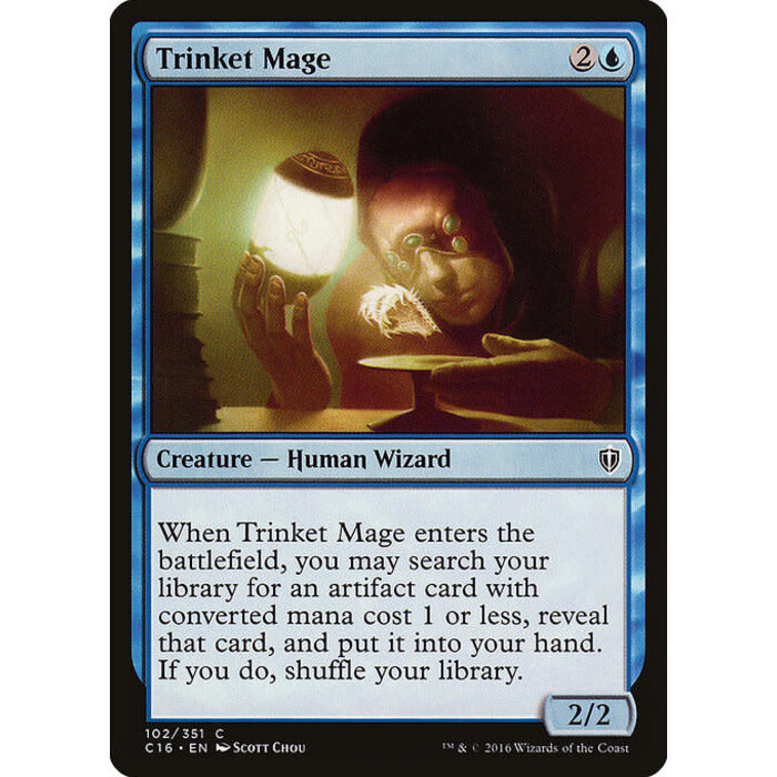 Magic: The Gathering Trinket Mage (102) Lightly Played
