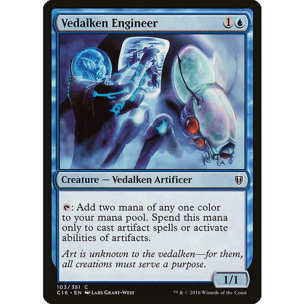 Magic: The Gathering Vedalken Engineer (103) Lightly Played
