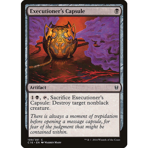 Magic: The Gathering Executioner's Capsule (109) Lightly Played