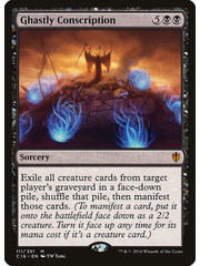 Magic: The Gathering Ghastly Conscription (111) Lightly Played