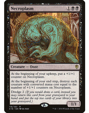 Magic: The Gathering Necroplasm (115) Moderately Played