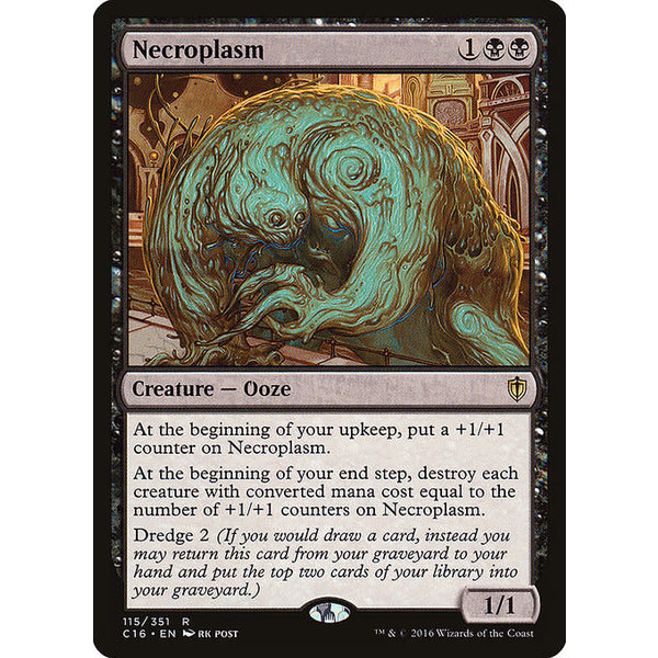 Magic: The Gathering Necroplasm (115) Moderately Played