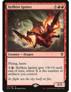 Magic: The Gathering Hellkite Igniter (127) Lightly Played