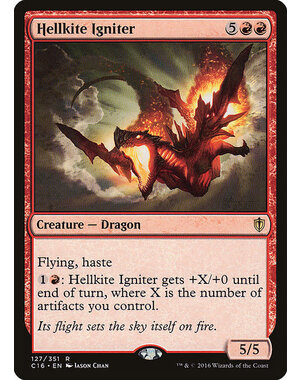 Magic: The Gathering Hellkite Igniter (127) Moderately Played