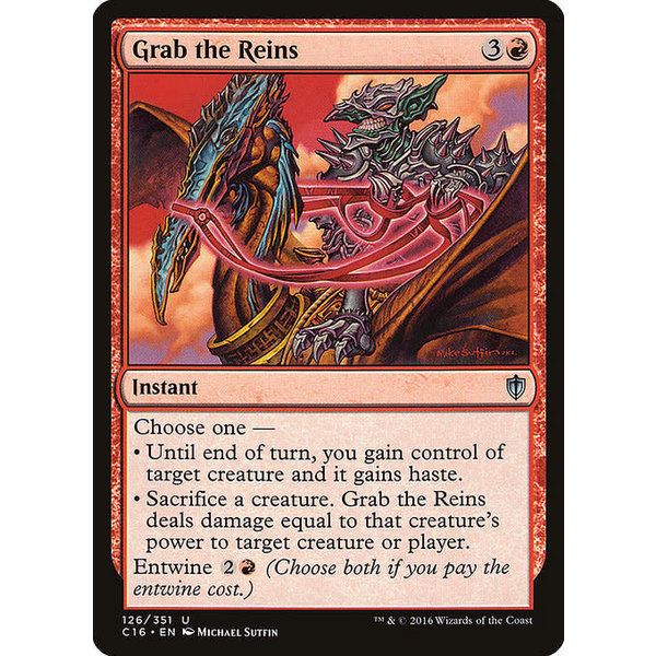 Magic: The Gathering Grab the Reins (126) Lightly Played