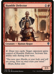 Magic: The Gathering Humble Defector (129) Lightly Played