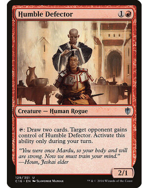 Magic: The Gathering Humble Defector (129) Lightly Played