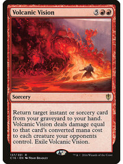 Magic: The Gathering Volcanic Vision (137) Lightly Played