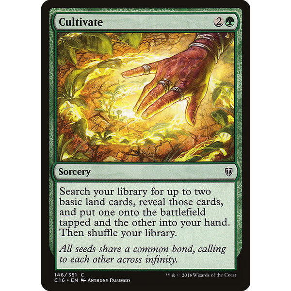 Magic: The Gathering Cultivate (146) Lightly Played