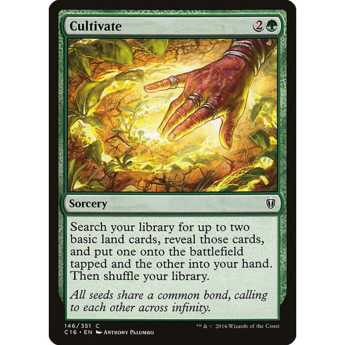 Magic: The Gathering Cultivate (146) Lightly Played