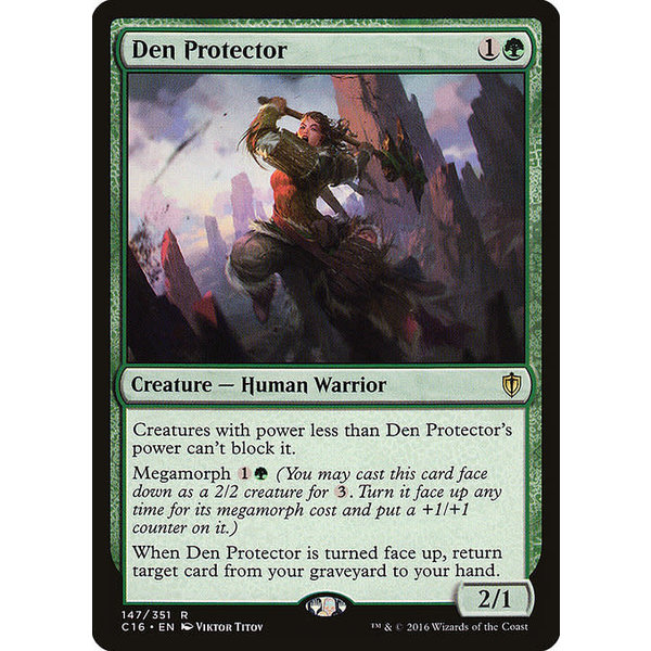 Magic: The Gathering Den Protector (147) Lightly Played