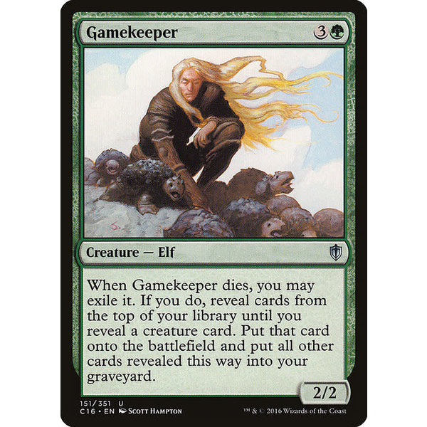 Magic: The Gathering Gamekeeper (151) Lightly Played