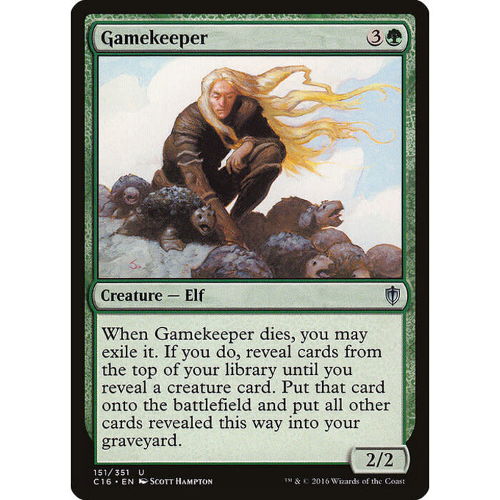 Magic: The Gathering Gamekeeper (151) Lightly Played