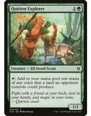 Magic: The Gathering Quirion Explorer (160) Lightly Played