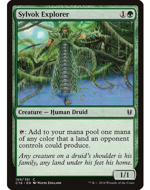 Magic: The Gathering Sylvok Explorer (169) Lightly Played