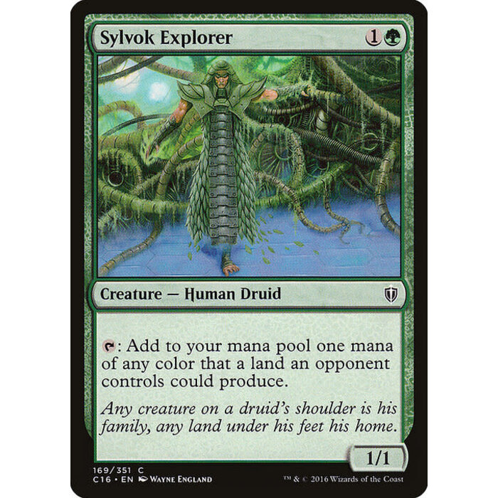 Magic: The Gathering Sylvok Explorer (169) Lightly Played